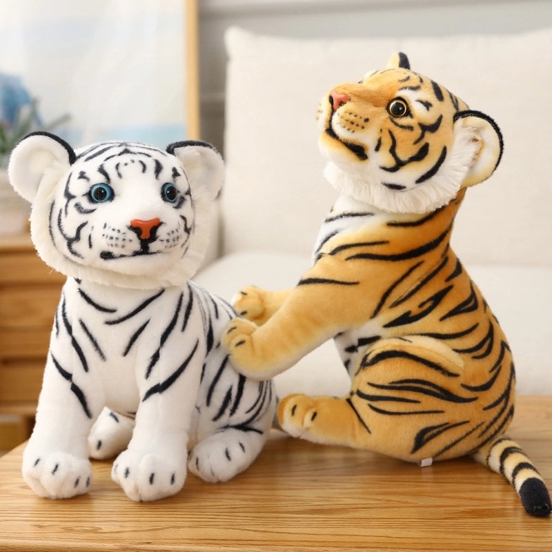 Large Plush Tiger Doll for Year of the Tiger Mascot | Plush Toys & Stuffed Animals
