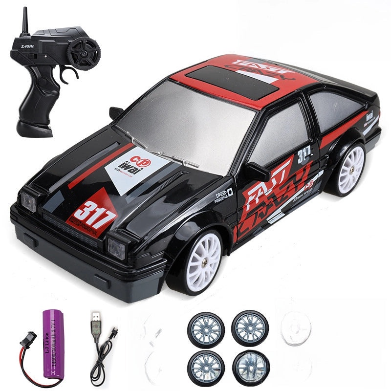 High-speed Remote Control Drift Car AE86 4WD Racing Toy GTR Model for Kids|Remote Control Cars & Vehicles