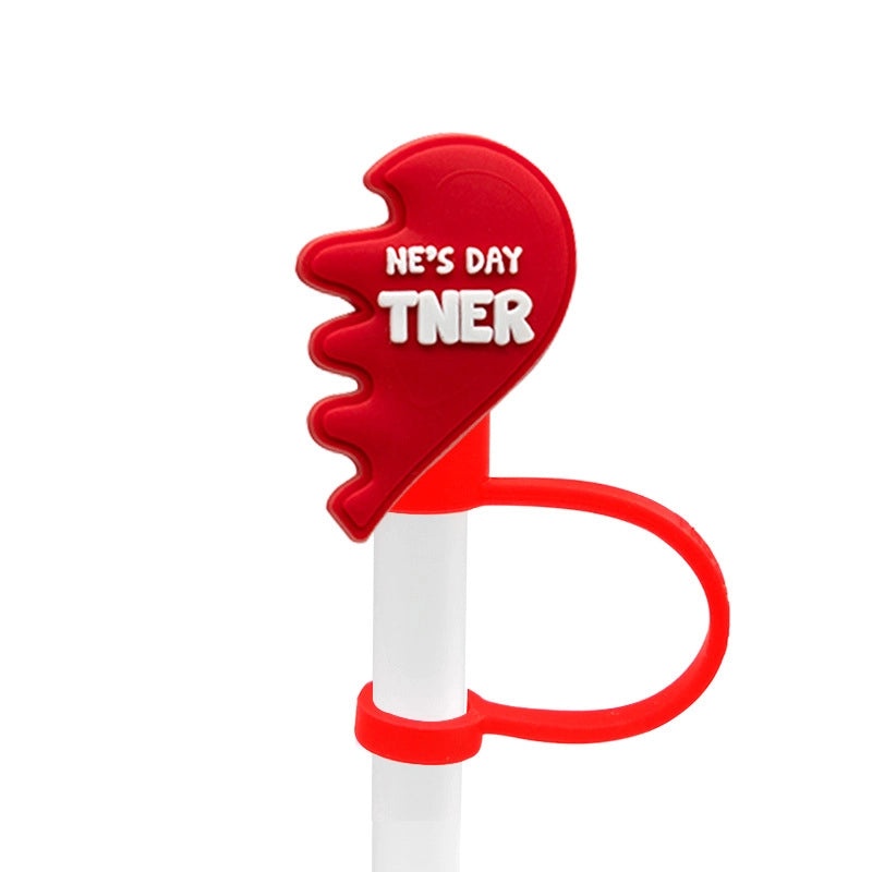 Cartoon Silicone Straw Caps for 8-10mm Straws | Personalized Drink Accessories