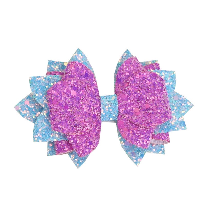 PU Leather Bow Knot Elastic Band | Hair Accessories