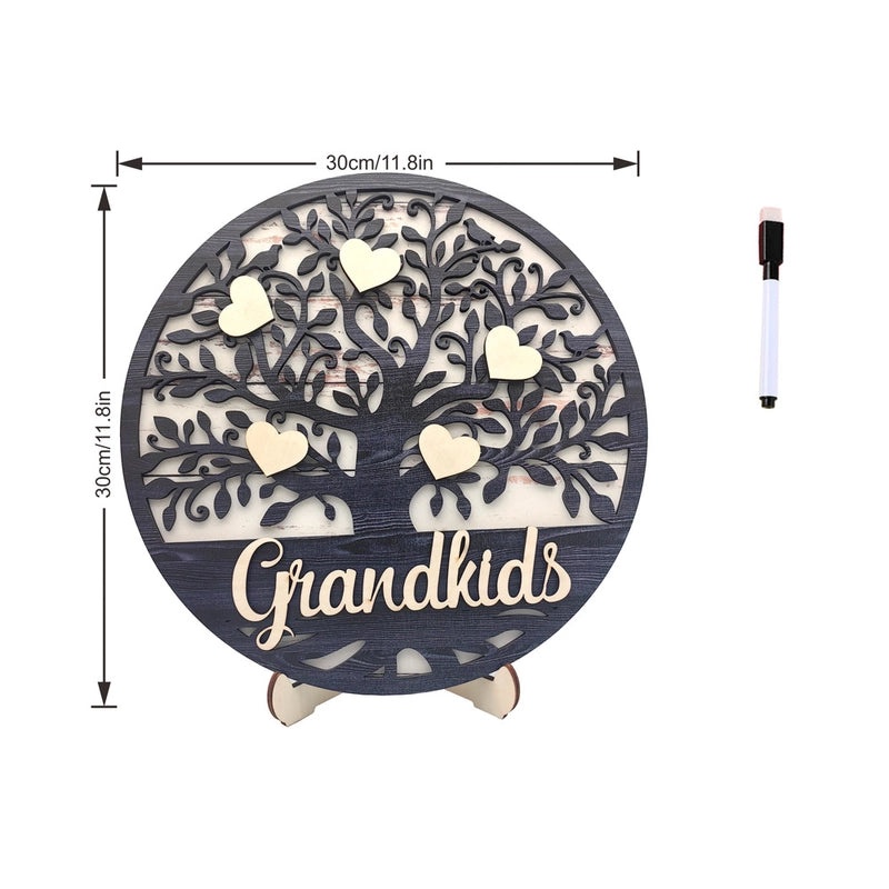 Elegant Wooden Letter Ornaments for Mother's Day | Home Decor & Gifts