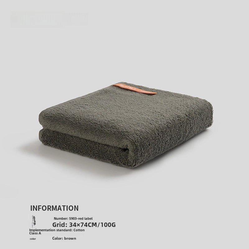 Sanli Pure Cotton Thick Absorbent Bath Towel White for Home, Hotel, Beauty Salon, Barber Shop | Home & Living Textiles