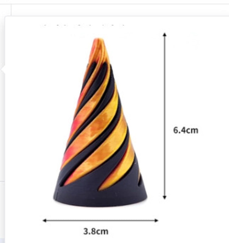 Minimalist Conical PLA Decorative Pieces|Home Decor