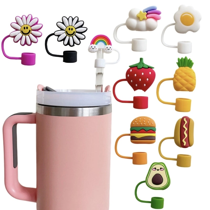 Colorful Rainbow Fruit Flower PVC Charm | Accessories & Jewelry