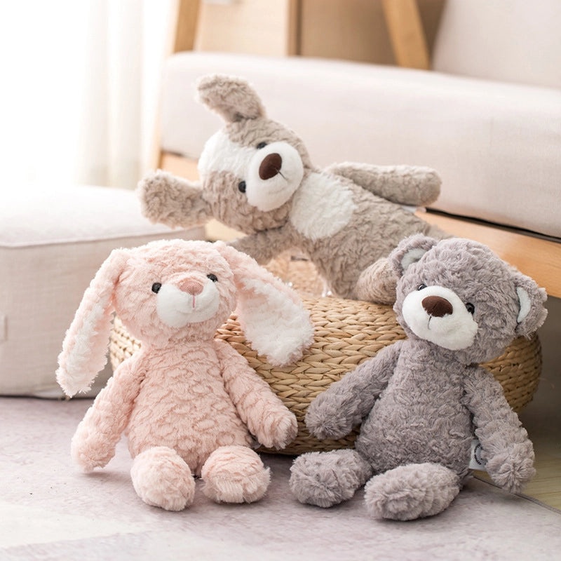 Long Legged Small Animal Plush Doll Baby Soothing Sleep Toy Rabbit Elephant Soft Cuddly Gift|Baby Toys & Plush Animals