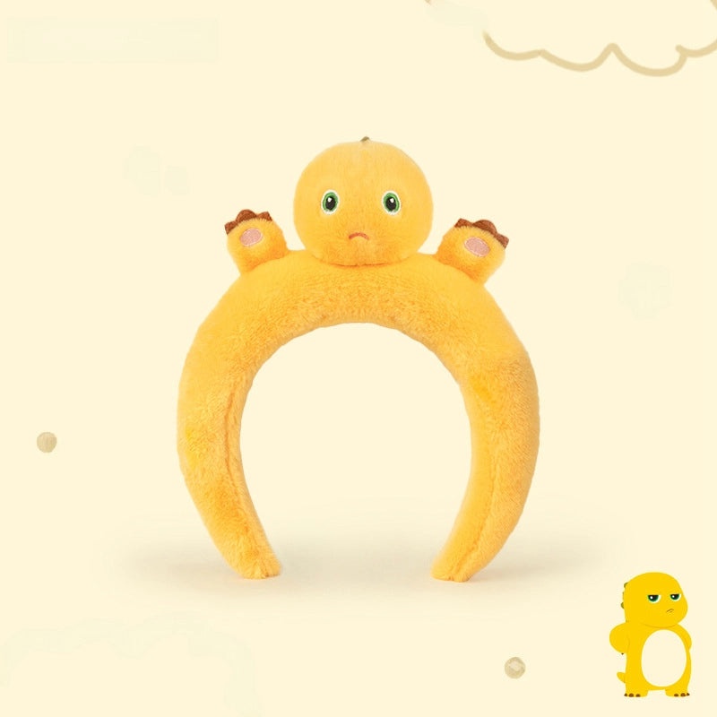 Adorable Milk Dragon Plush Non-slip Hairband for Women | Hair Accessories