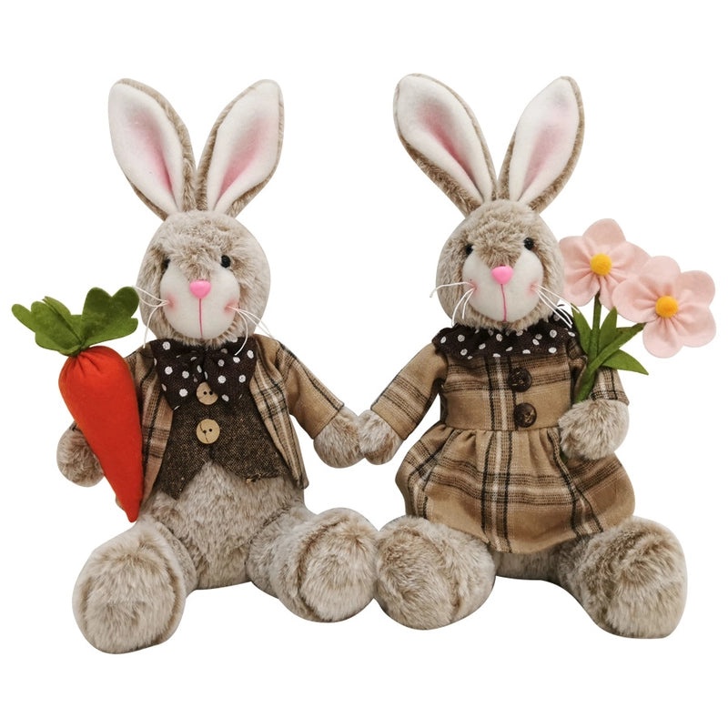 Easter Adorable Rabbit Cloth Ornament for Daily and Festival Table Decoration|Home Decor Ornaments