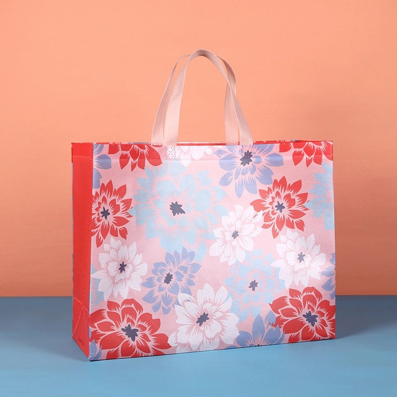 Ethnic Style Floral Nonwoven Fabric Daily Use Bag|Accessories & Bags