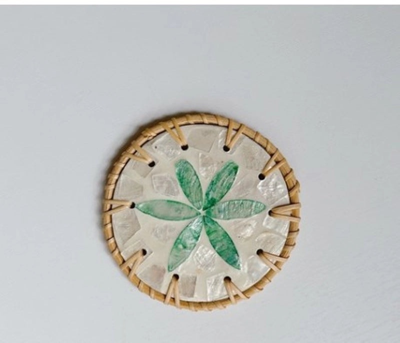 Retro Floral Wooden Placemat Single Piece | Home & Kitchen Tableware