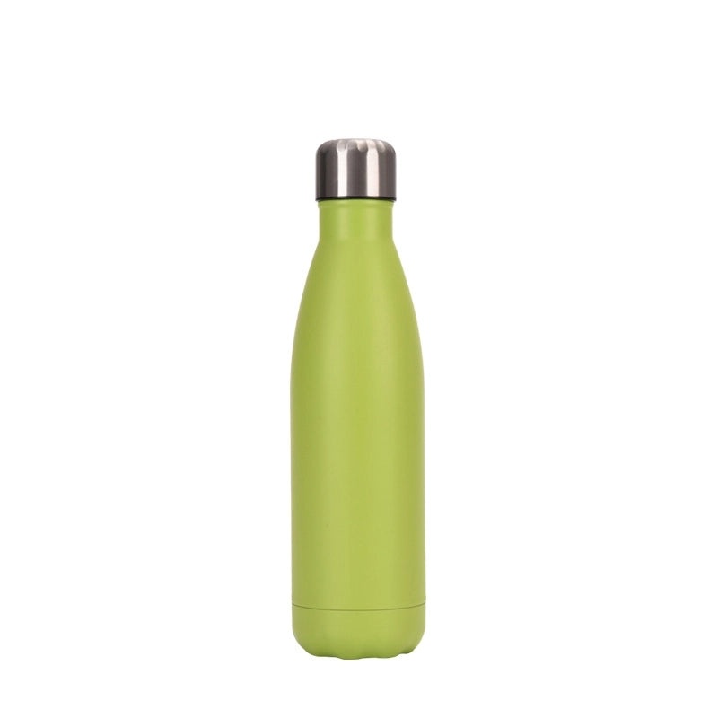 Stainless Steel Water Bottle Single Piece Casual Solid Color | Drinkware & Hydration