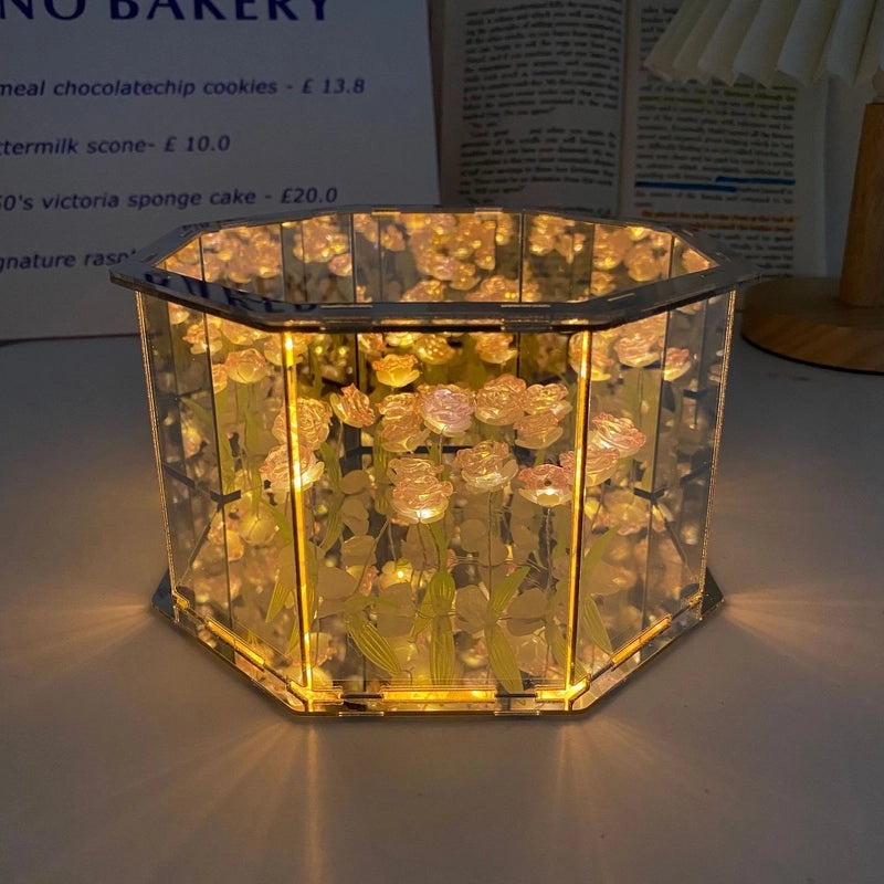 Minimalist Acrylic Flower Lighting Accessories|Home Decor Lighting