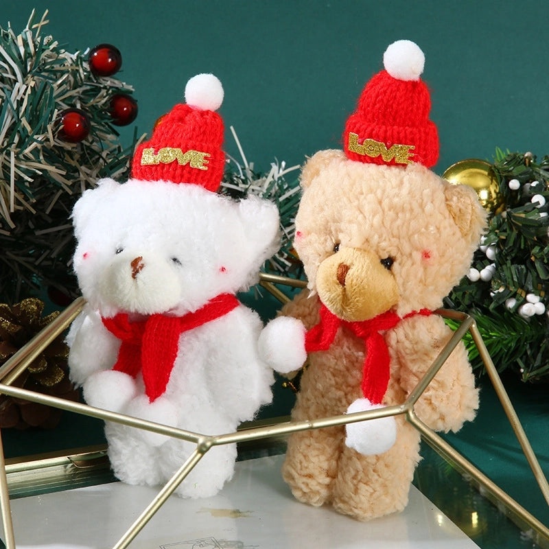 Christmas Plush Bear Stuffed Animal Soft PP Cotton Toy Gift for Kids|Stuffed Animals & Plush Toys
