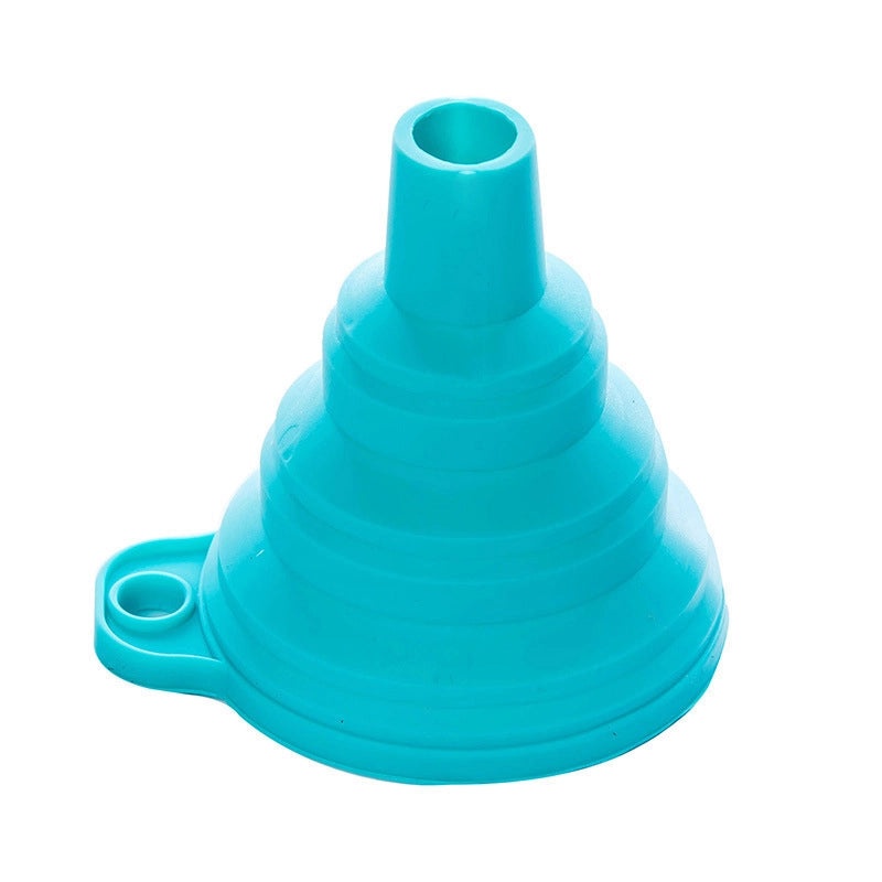 Minimalist Single Solid Color Plastic Funnel|Kitchen Tools