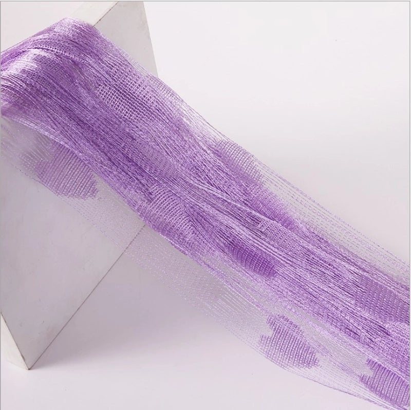 Small Heart Thread Curtain 1x2m Love Door Partition Decorative Porch Hanging|Home Decor Curtains