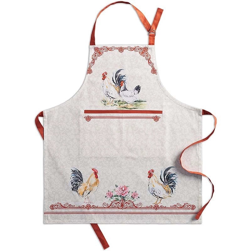 Digital Printed Neck Apron for Kitchen Gardening Cafe Work Retro Style | Kitchen & Dining Aprons
