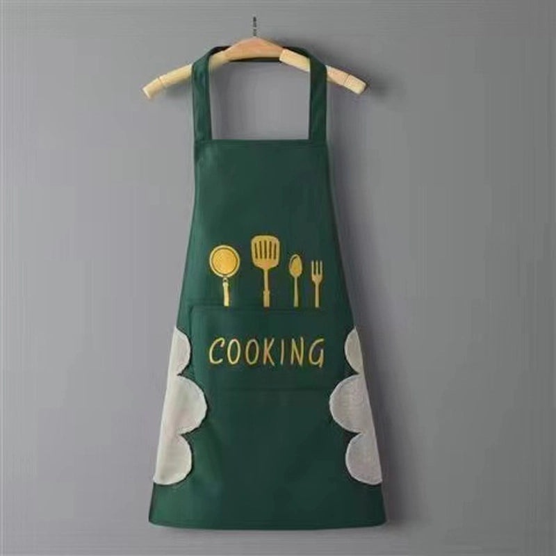 Solid Color PVC Apron for Casual Use 1 Piece | Kitchen Accessories
