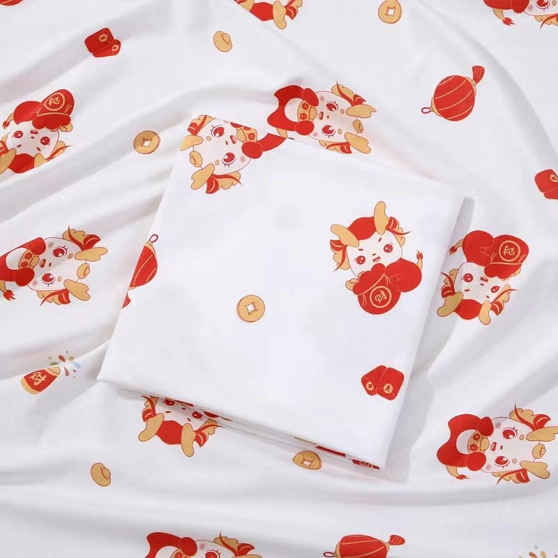 Adorable Cartoon Print Cotton Baby Blanket Soft Infant Accessory|Baby Blankets & Swaddles