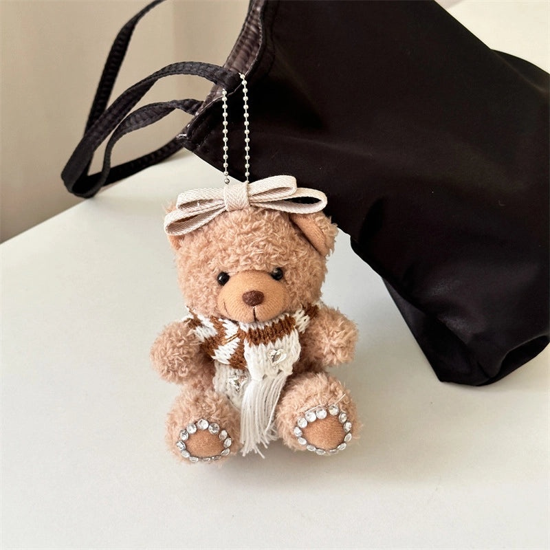 Cute Bear Faux Pearl Plush Toy|Kids Toys & Plush Animals