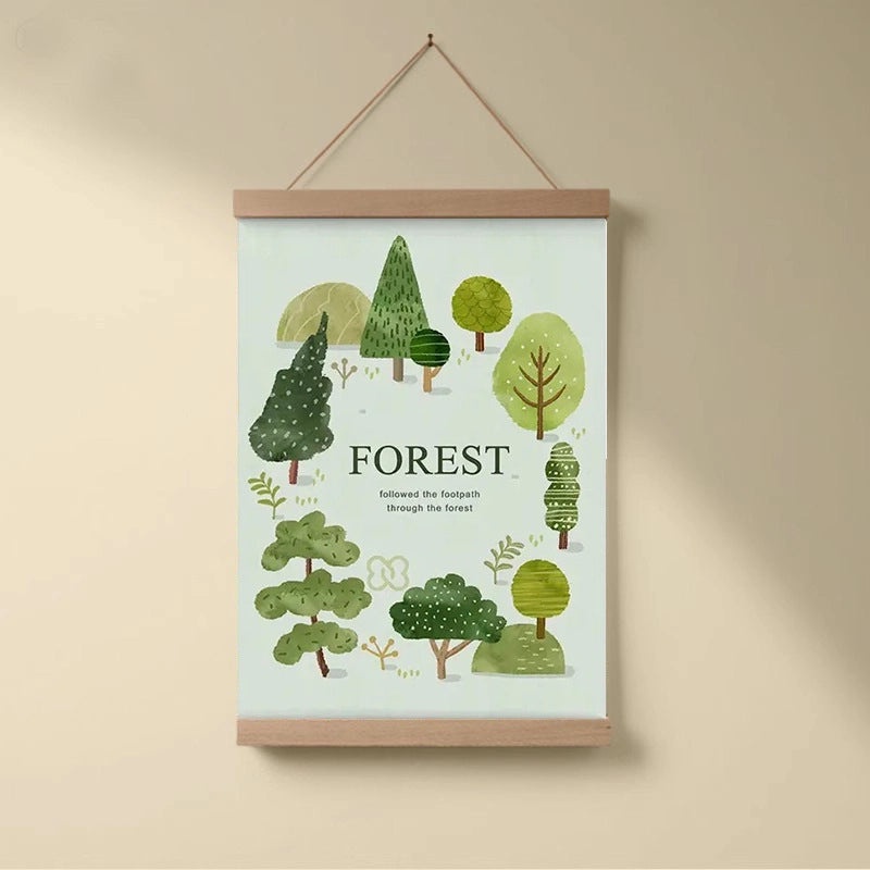 Rustic Letter Tree Wall Decor | Wall Art