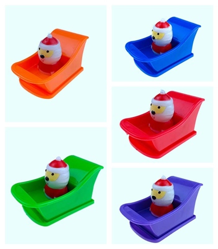 Jumping Coil Toy Christmas Gift for Kids Santa Claus Novelty Fun Toy | Kids Toys & Gifts