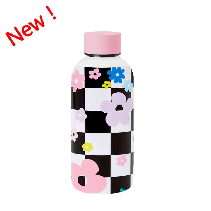 Cute Cartoon Star Stainless Steel Insulated Thermos Cup | Drinkware & Travel Mugs