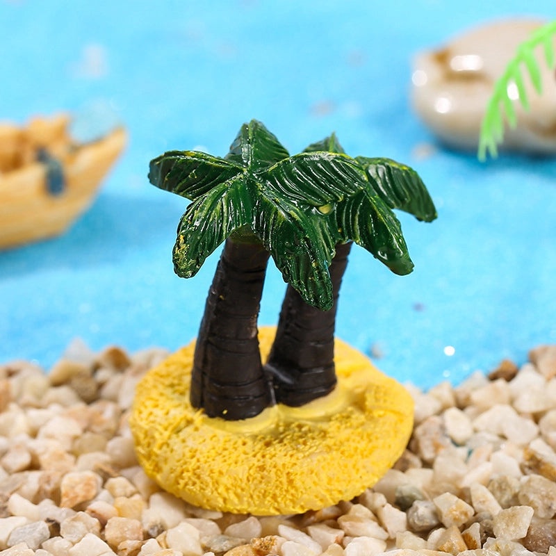 Cute Cartoon Style Castle Starfish Bird Resin Figurines|Home Decor Ornaments