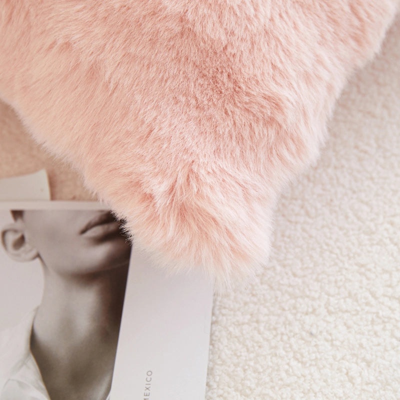 Minimalist Geometric Plush Throw Pillow with PP Cotton Filling for Casual Elegant Home Decor|Home Decor Pillows