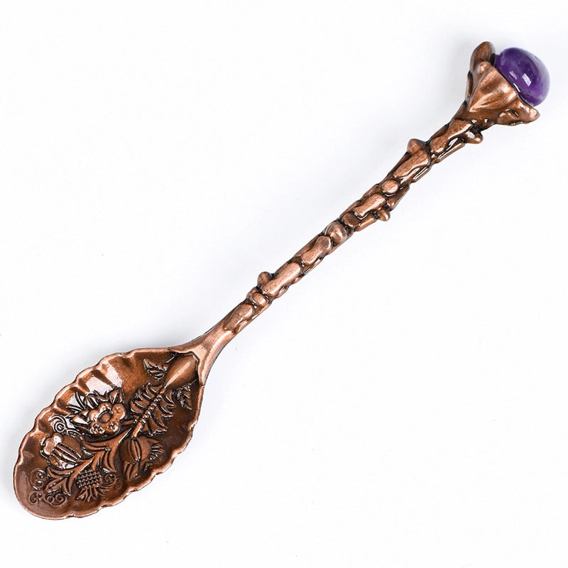 Minimalist Geometric Crystal Spoon for Women | Jewelry & Accessories