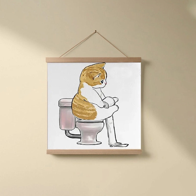 Adorable Cat-Themed Wall Decor for Home|Home Decor