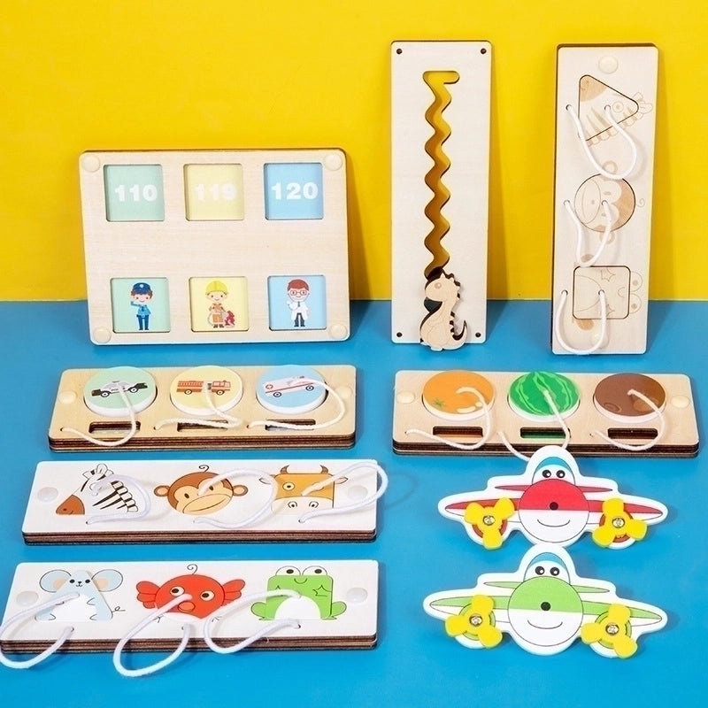 Handmade Educational DIY Accessories Early Learning Pair Matching Board|Educational Toys & DIY Craft Supplies