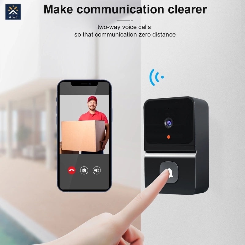Smart Wireless Video Doorbell for Home Security|Home Security Systems