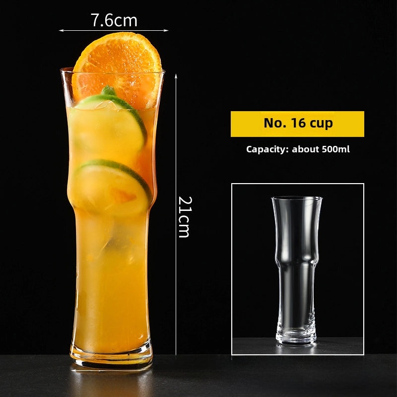 Large Capacity Glass Juice Cup for Milk Tea Mojito Cocktail Bars | Drinkware & Glassware