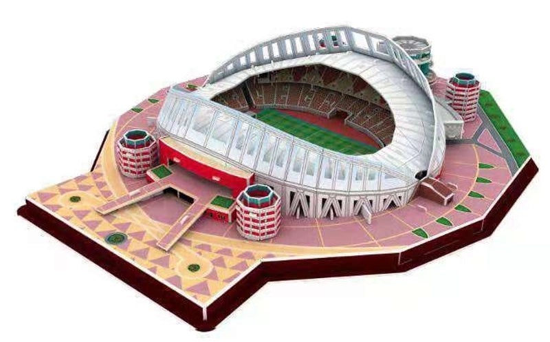 Kids 3D Football Field DIY Puzzle Toy Assembled Set | Educational Toys & Games