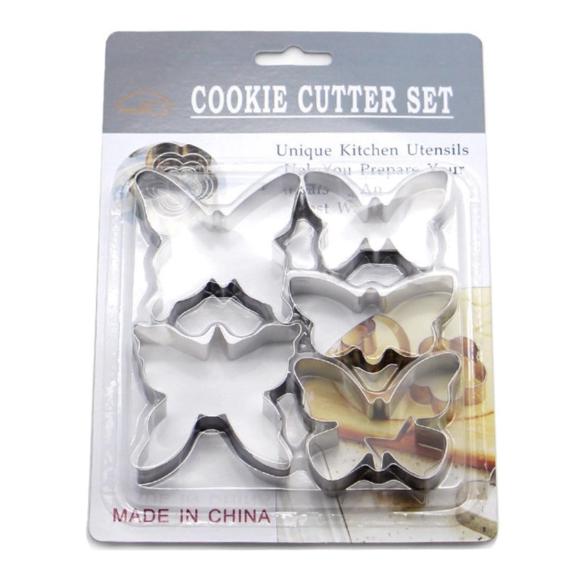 Multi-shape Cake Molds for Daily Baking Kitchen Utensils - Round Square Heart Star Flower | Kitchen Tools