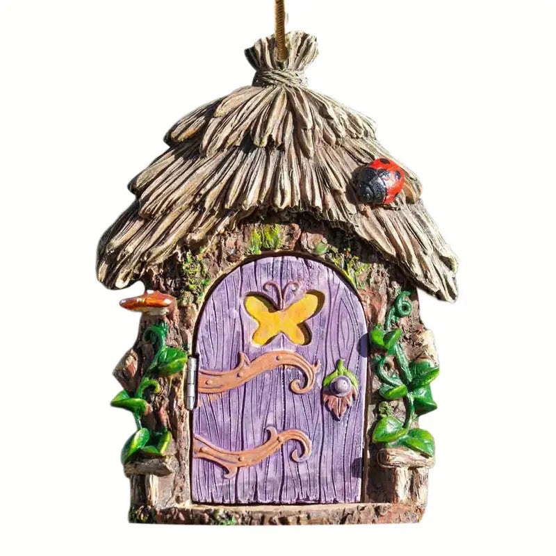 Elf Fairy Acrylic Pendant Christmas Tree Ornament Garden Courtyard Decoration|Home Decor & Holiday Ornaments