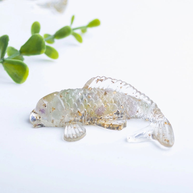 Minimalist Fish Gem Crystal Glue Ornaments | Home Decor & Accessories