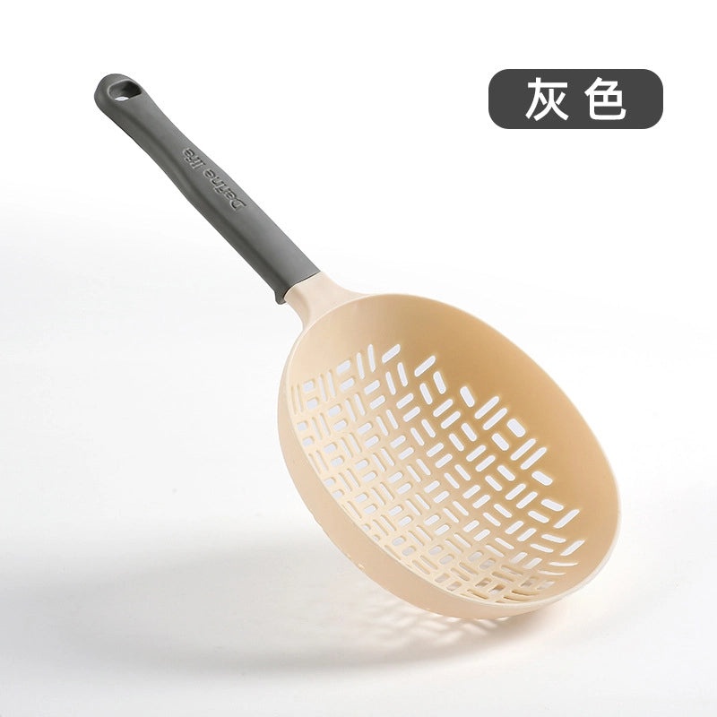 Minimalist Solid Color Nylon and Silica Gel Colander Single Piece | Kitchen Tools