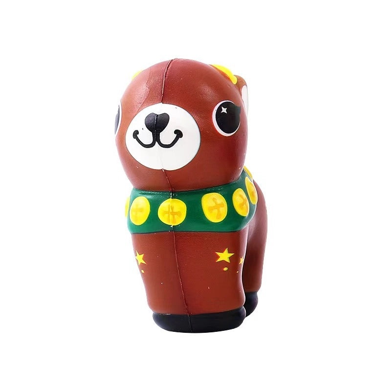 Animal Simulation Model Plush Toy with PU Leather Details|Plush & Stuffed Animals