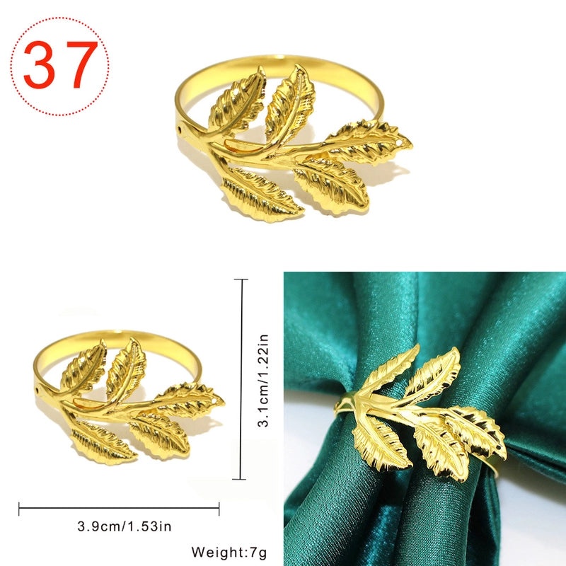 Stylish Geometric Metal Napkin Holder Single Piece|Home Decor & Kitchen Accessories