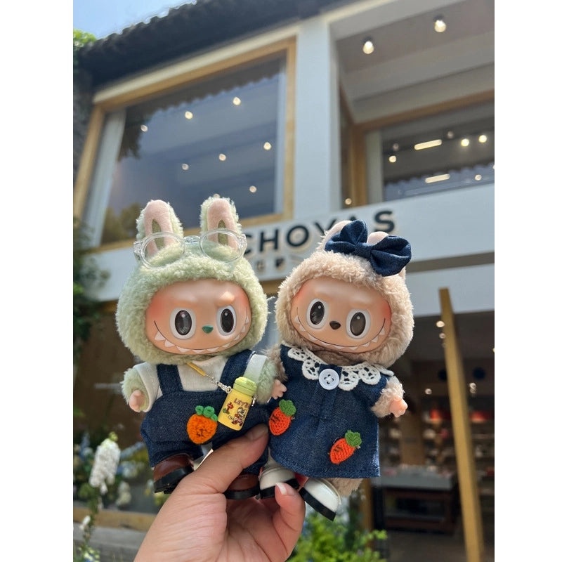 Macron Vinyl Blind Box Pendant 17cm Mini Clothes for Keychain Doll Accessories|Keychain Accessories