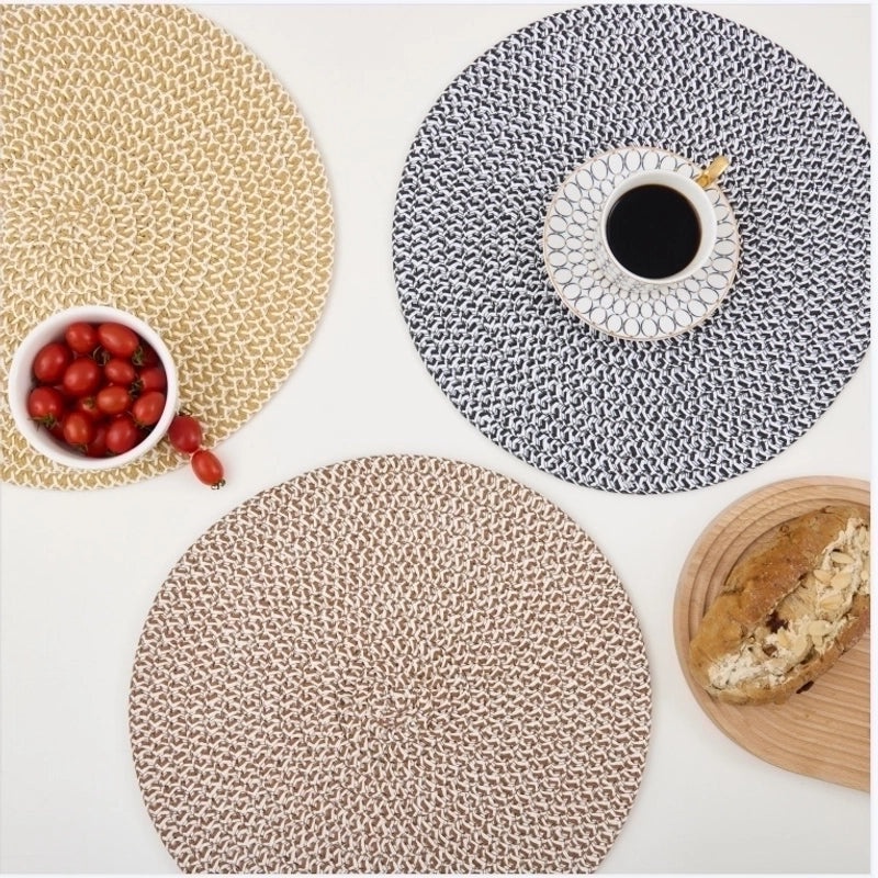 Solid Color Paper Placemat for Casual Vacation Dining 1 Piece|Home & Kitchen Tableware