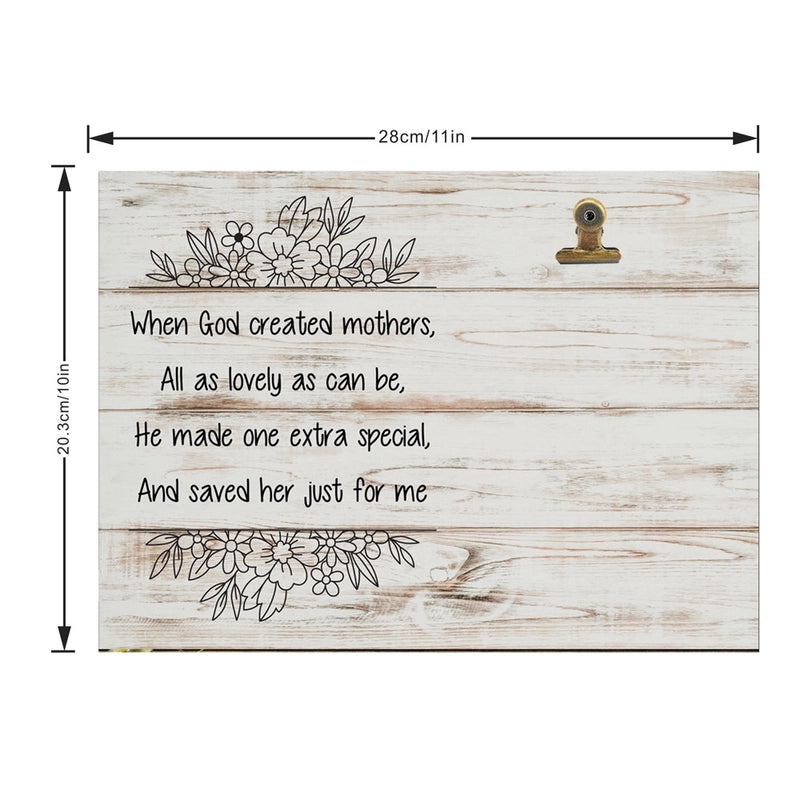 Mother's Day Vintage Wooden Letters Artificial Decorative Sign|Home Decor