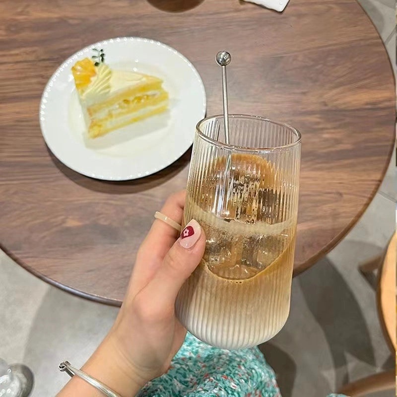 High Temperature Resistant Glass Cup for Cold Drinks and Hot Coffee | Drinkware