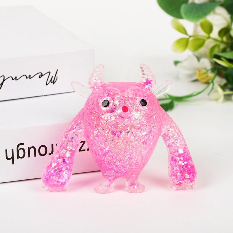 Solid Color Squeezing Stress Relief Toy Plastic Material | Stress Relief Toys