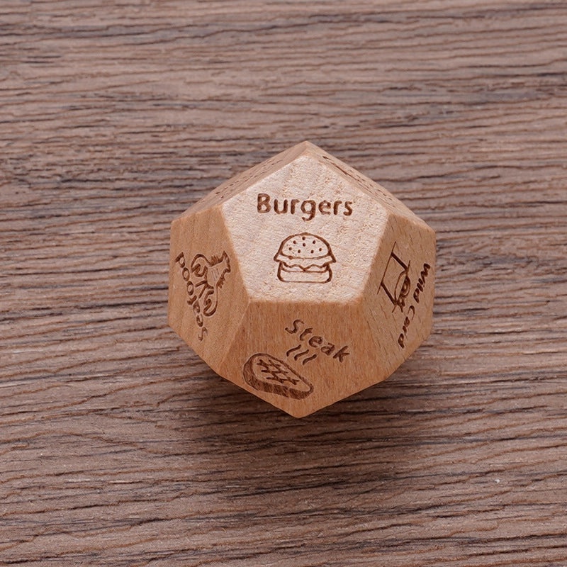 Educational Wooden Dice with Letters and Numbers|Children's Educational Toys and Games