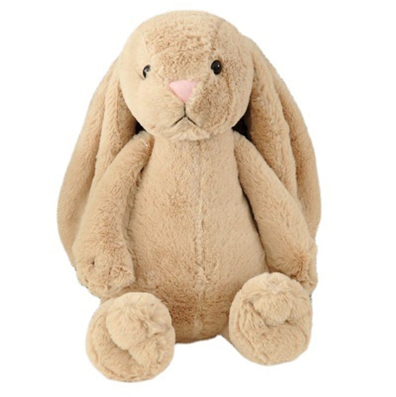 Plush Easter Bunny Toy with Long Ears Hanging Comfort Doll Soft Cuddly Scratch Machine Plushie|Toys & Games