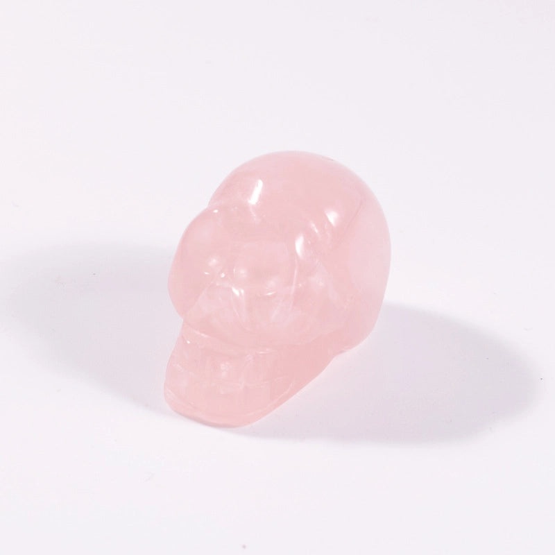 5-Piece Halloween Minimalist Skull Gem Obsidian Artificial Decorations|Home Decor