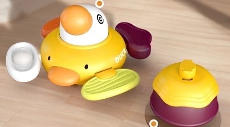 Duck Fidget Toy | Plastic Sensory Toy | Stress Relief Toy | Kids and Adults | Fun Desk Accessory | Fidget Toys