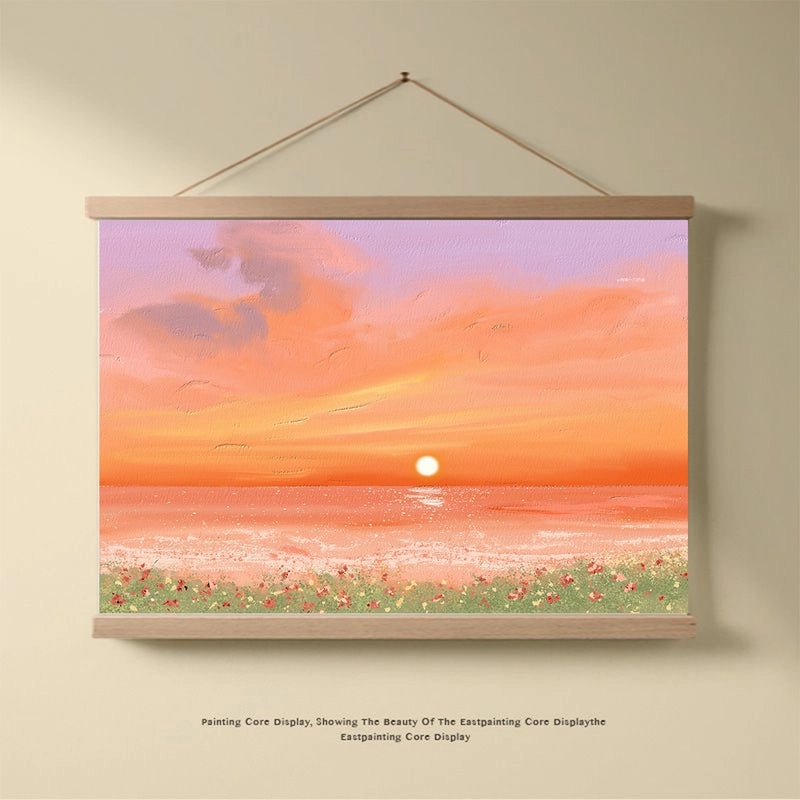 Retro Color Block Polyester Pendant Wall Art for Casual Vacation Decor|Home Decor