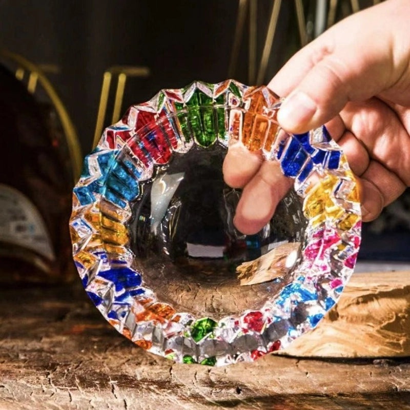 Multicolor Crystal Glass Pendant Casual Elegant Style | Jewelry & Accessories